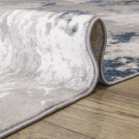 Ковер Nord 10465A GRI / K.MAVI 2.0x5.0 Овал, фото , изображение 4