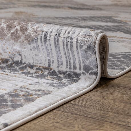 Ковер Polo K712A CREAM / D_GRAY 1.4x1.4 Круг, фото , изображение 4