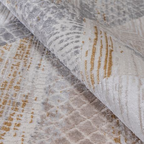 Ковер Polo K712A CREAM / D_GRAY 2.0x2.0 Круг, фото , изображение 6