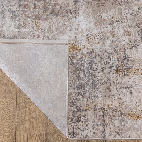 Ковер Polo K768A CREAM / D_GRAY 0.8x1.5 Овал, фото , изображение 5