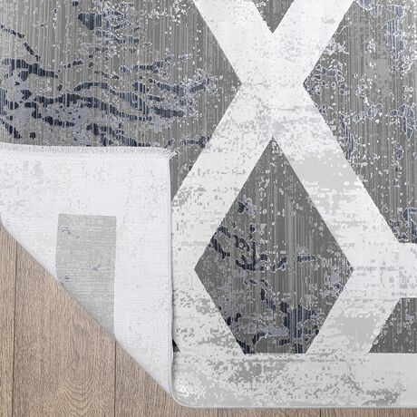 Ковер Olimpos M570B C_DGRAY / CREAM 2.0x4.0 Овал, фото , изображение 6