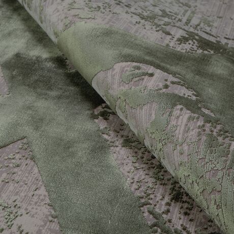 Ковер Olimpos M570S SH_GRAY / D_GREEN 2.0x2.9 Овал, фото , изображение 4