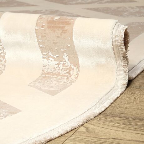 Ковер Olimpos M570T SH_D_BEIGE / CREAM 1.6x2.3 Овал, фото , изображение 9