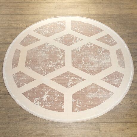 Ковер Olimpos M570T SH_D_BEIGE / CREAM 1.6x3.0 Овал, фото , изображение 10