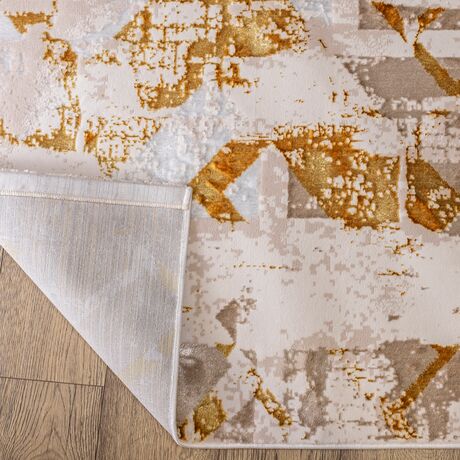 Ковер Rich EU83J SHRNIK CREAM 1.6x3.0 Овал, фото , изображение 6