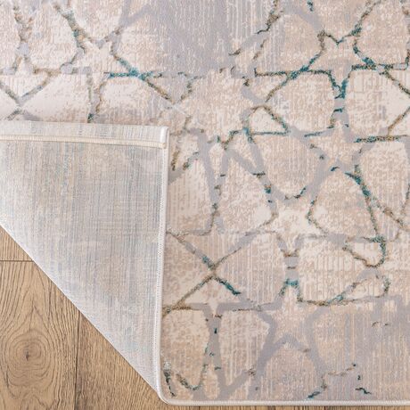 Ковер Rich KA39B SHRNIK CREAM 1.2x1.8 Овал, фото , изображение 6