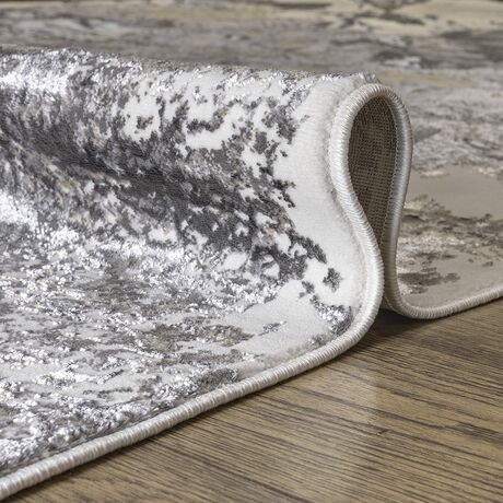 Ковер Rich KN43A SHRNIK DARK GRAY 1.6x3.0 Овал, фото , изображение 5