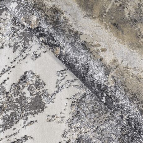 Ковер Rich KN43A SHRNIK DARK GRAY 1.6x3.0 Овал, фото , изображение 4