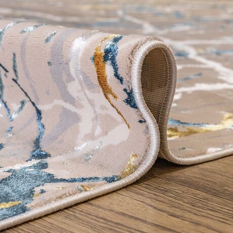 Ковер Rich MZ29A SHRINK BEIGE 1.6x1.6 Круг, фото , изображение 5