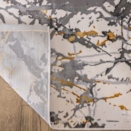 Ковер Rich MZ29N SHRNIK CREAM 1.6x2.3 Овал, фото , изображение 5