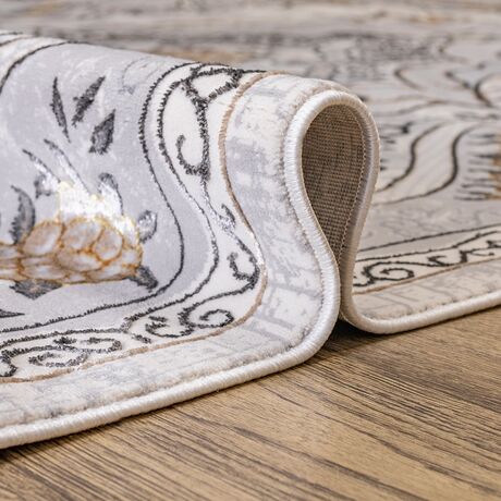 Ковер Rich NA56D SHRNIK CREAM 1.2x1.8 Овал, фото , изображение 5