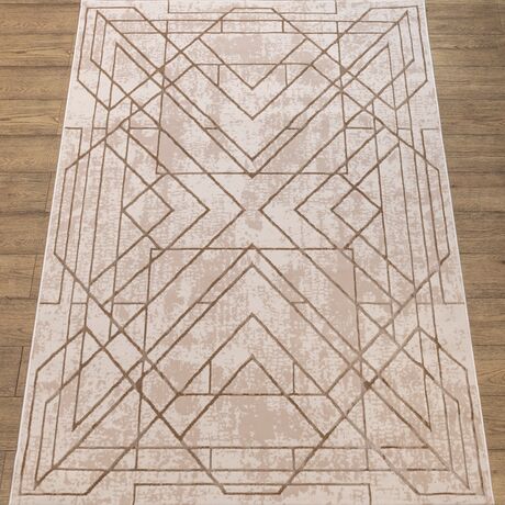 Ковер Rich ND66C SHRNIK CREAM 1.2x1.8 Овал, фото , изображение 3