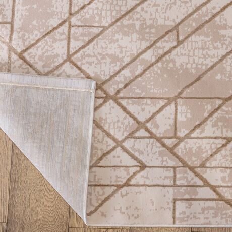 Ковер Rich ND66C SHRNIK CREAM 1.2x1.8 Овал, фото , изображение 6