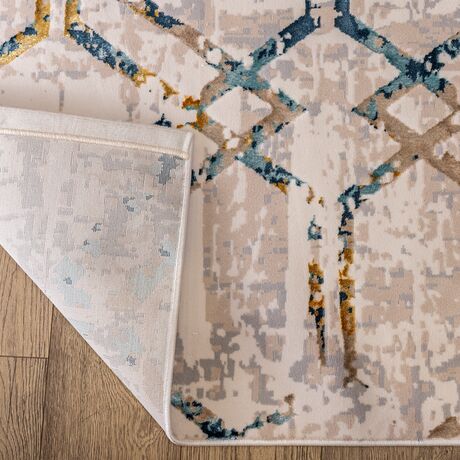 Ковер Rich NJ76A BLUE 2.0x2.9 Овал, фото , изображение 6