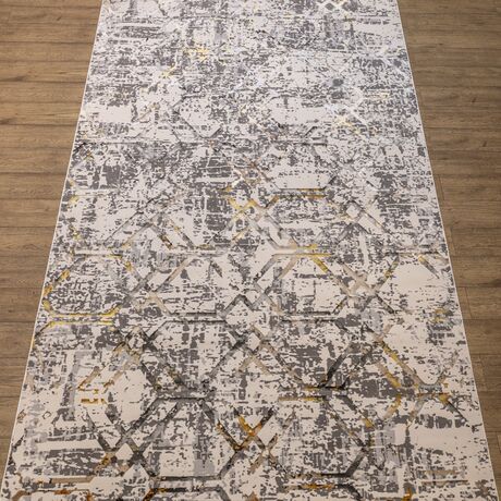 Ковер Rich NJ76A GRAY 1.6x2.3 Овал, фото , изображение 2