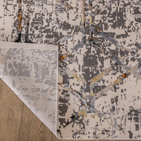 Ковер Rich NJ76A GRAY 2.0x2.9 Овал, фото , изображение 6