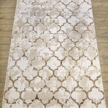 Ковер Rich NM82A BROWN 1.4x1.4 Круг, фото 