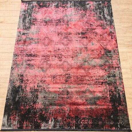 Ковер Tierra 12892 RED 1.6x1.6 Круг, фото 