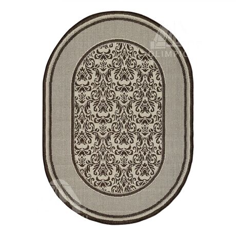 Ковер овальный Циновка дизайн sz1805c1-11 0.80x1.50, фото 