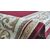 Дорожка Кремлёвская Акварель 20646 22133. цвет бордо. размер 1.0x25.0 м