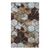 Коврик вырезной icarpet PRINT антискользящий 50x80 дизайн "Соты Фэншуй" (107)