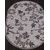 Ковер d353 - GRAY - Овал - коллекция SILVER 1.50x4.00