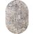 Ковер D733 - BEIGE - Овал - коллекция SERENITY 1.60x2.20