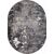 Ковер D996 - GRAY - Овал - коллекция ATLANTIS 1.60x3.00