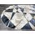Ковер AURA 0.8х1.5 40657B_MAVİ / K.GRİ 100% полиэстер Турция, фото , изображение 7