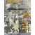 Ковер ANTRASIT 1.6х2.3 AN14B_DARK GREY SHRINK / GOLD FDY Полиэстер Турция, фото , изображение 4
