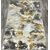 Ковер ANTRASIT 1.2х1.8 AN16A_DARK GREY SHRINK / GOLD FDY Полиэстер Турция, фото 