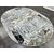 Ковер SANANDAJ 0.8х1.5 B034A_L GREY SHRINK / LIHGT GREY Полиэстер Турция, фото , изображение 6