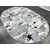 Ковер SANANDAJ 1.2х1.8 B037A_L GREY SHRINK / LIHGT GREY Полиэстер Турция, фото , изображение 6