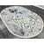 Ковер ELISA LUX 2х4 L143A_FLS L.BLUE / FLS L.BLUE Полиэстер Турция, фото , изображение 6