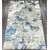 Ковер GILAN 1.2х1.8 L137A_CREAM SHRINK / BLUE FDY Полиэстер Турция, фото 