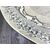 Ковер PLATINIUM 1.6х3 Q010A_GREY FDY / CREAM SHRINK Полиэстер Турция, фото , изображение 8