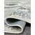 Ковер PLATINIUM 1.6х3 Q010A_GREY FDY / CREAM SHRINK Полиэстер Турция, фото , изображение 13