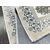 Ковер PLATINIUM 1.6х3 Q010A_GREY FDY / CREAM SHRINK Полиэстер Турция, фото , изображение 14