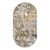 Ковер овальный Dream дизайн 10263-D0526 L.GREY- BLUE 2.00x3.00, фото 