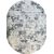 Ковер FLORA L153A BEYAZ/GRAY 2x4 Овал, фото 