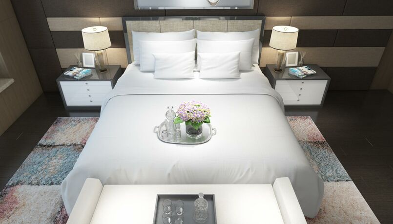 Ковер КАЛИФОРНИЯ дизайн P535A BEIGE - DARK.POWDER, прямоугольник 1.20x1.80, фото , изображение 7